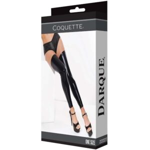 Coquette Footless Stockings Black One Size
