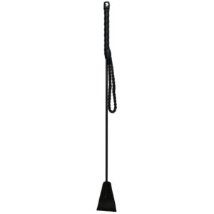 Rouge PVC Riding Crop Black
