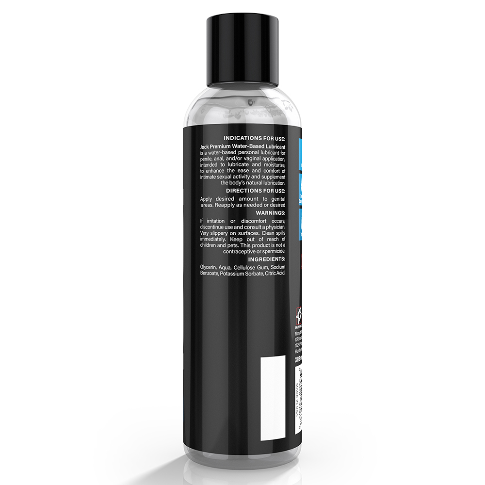 Jock Premium Water-Based Lubricant 8 oz. 2 Jock Premium Water-Based Lubricant 8 oz. - Image 2