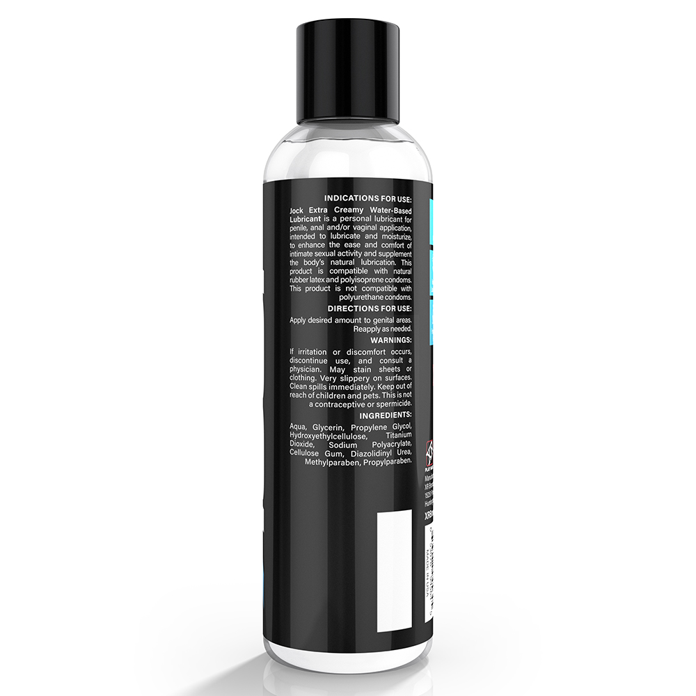 Jock Extra Creamy Water-Based Lubricant 8 oz. 2 Jock Extra Creamy Water-Based Lubricant 8 oz. - Image 2