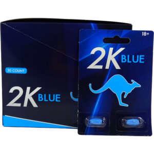 Kangaroo 2K Blue 2 Pill 30ct Display
