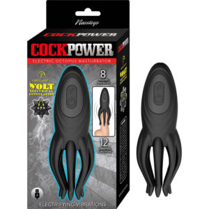 Cockpower Electric Octopus Masturbator Black