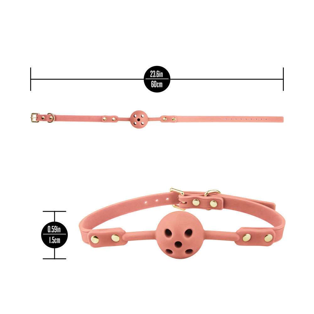 Temptasia Ardor Ball Gag Pink 3 Temptasia Ardor Ball Gag Pink - Image 3