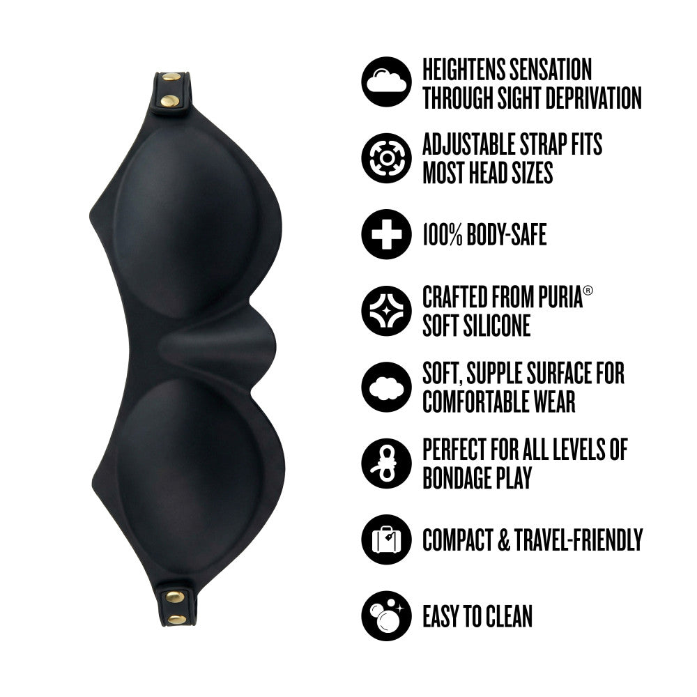 Temptasia Ardor Blindfold Black 2 Temptasia Ardor Blindfold Black - Image 2