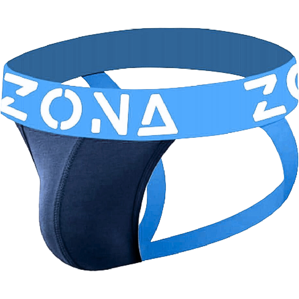 Navy Vibrant Jockstrap X-Large 1 Navy Vibrant Jockstrap X-Large