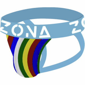 Neon Rainbow Jockstrap X-Large