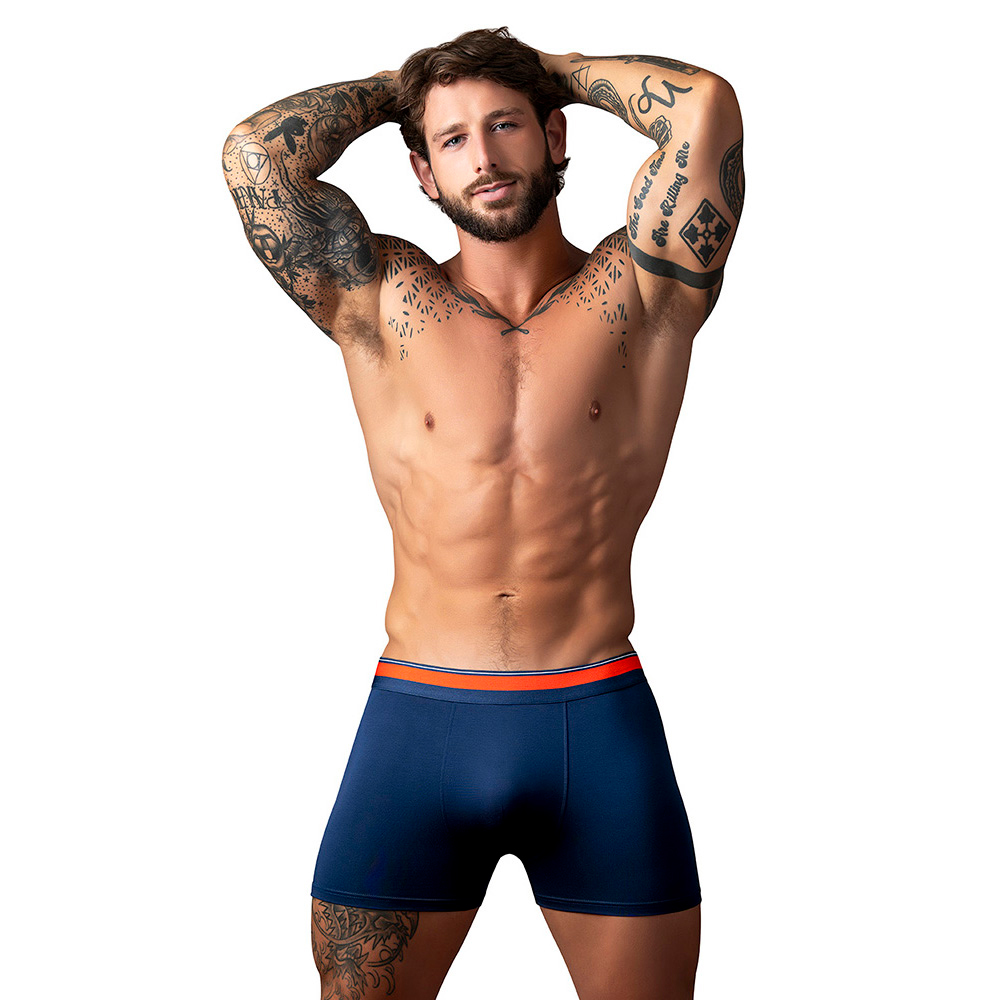 Soo Cumfy Boxer Brief Navy X-Large 2 Soo Cumfy Boxer Brief Navy X-Large - Image 2
