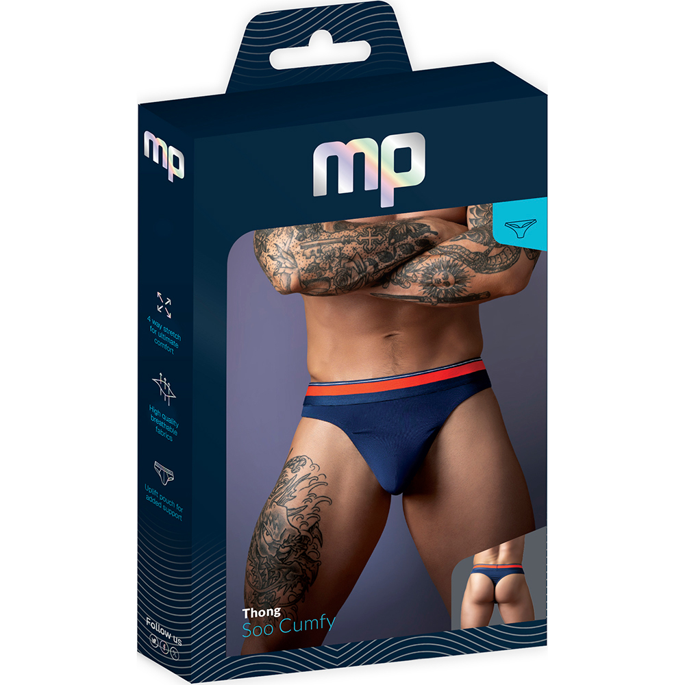 Soo Cumfy Thong Navy S/M 1 Soo Cumfy Thong Navy S/M