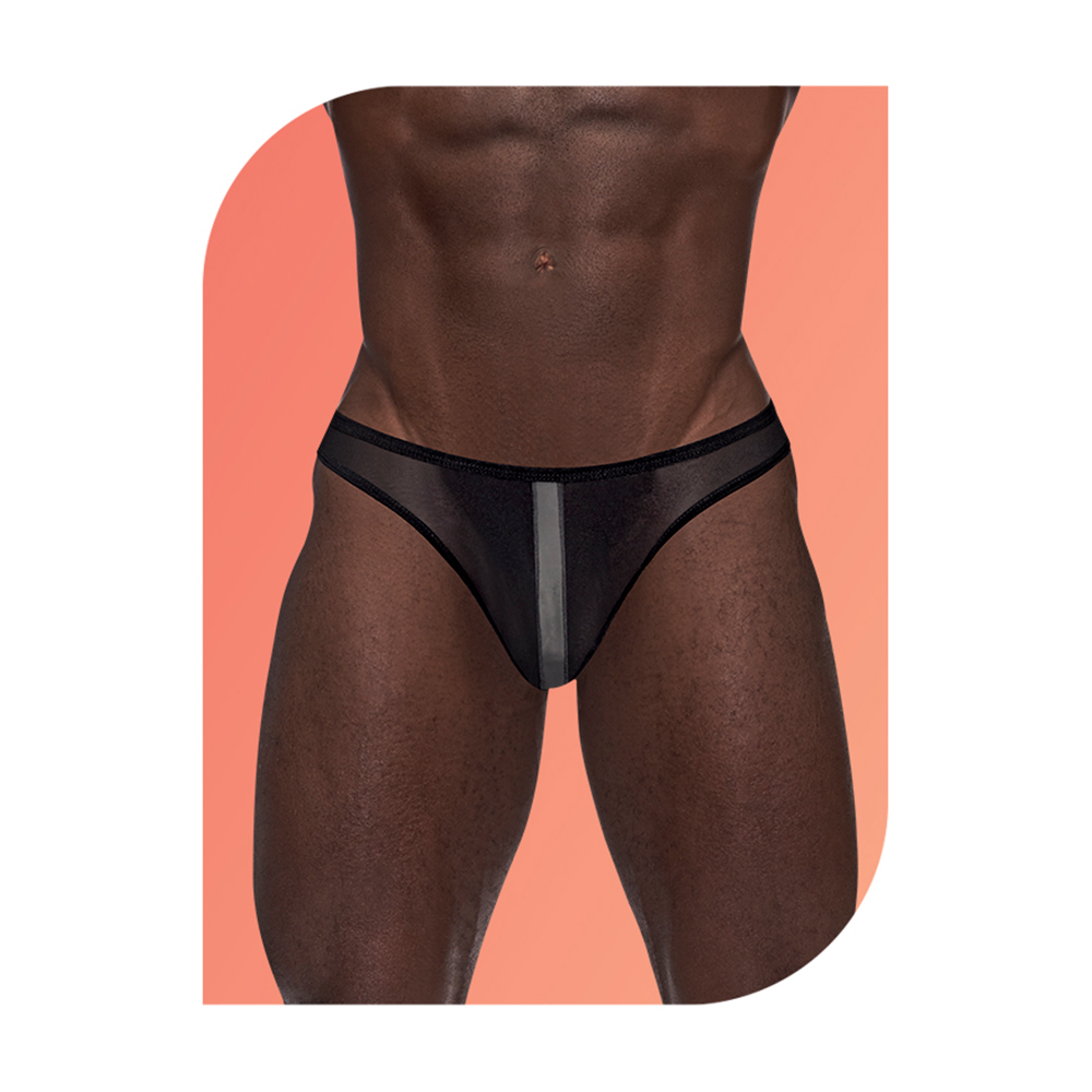 Wow Landing Strip Bikini Black Small 2 Wow Landing Strip Bikini Black Small - Image 2