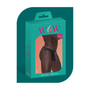 Wow Landing Strip Bikini Black Large