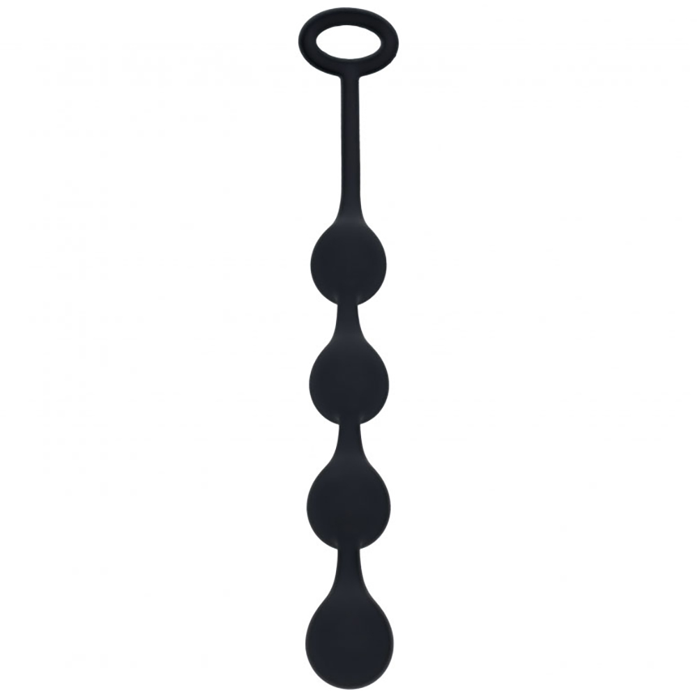 Levelz Waterdrop Silicone Anal Balls S 20mm Black 2 Levelz Waterdrop Silicone Anal Balls S 20mm Black - Image 2