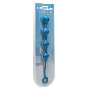 Levelz Waterdrop Silicone Anal Balls M 30mm Teal
