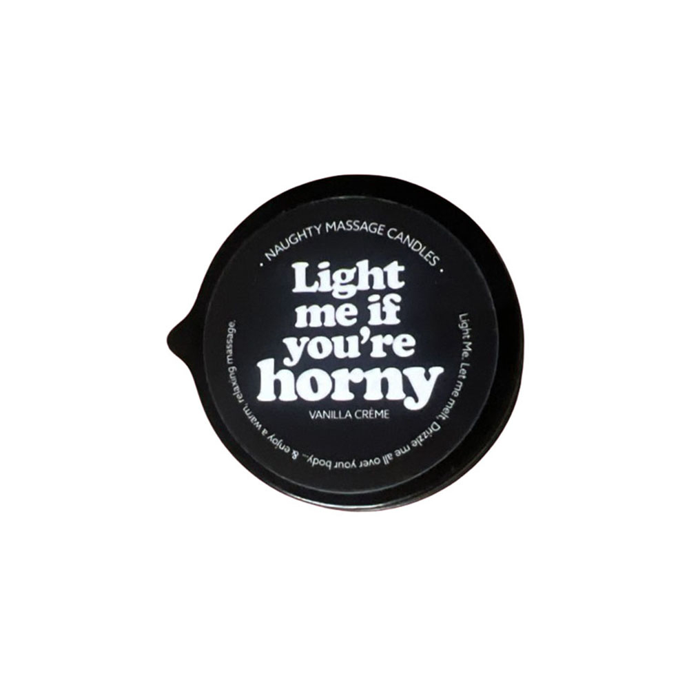 Naughty Notes Light Me If You're Horny 2 oz. Tin 2 Naughty Notes Light Me If You're Horny 2 oz. Tin - Image 2