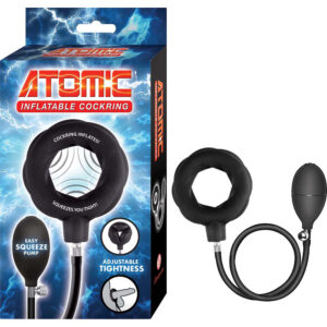 Atomic Inflatable Cockring Black