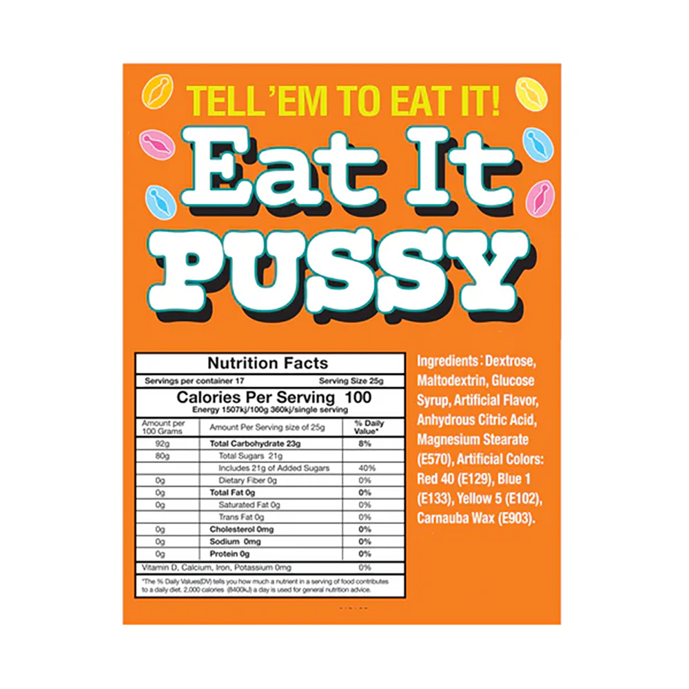 Eat It Pussy Candy 3 oz. Bag 3 Eat It Pussy Candy 3 oz. Bag - Image 3
