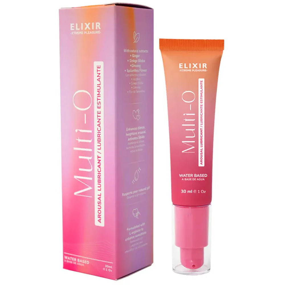 Elixir Multi O Arousal Lubricant 1 oz. 1 Elixir Multi O Arousal Lubricant 1 oz.