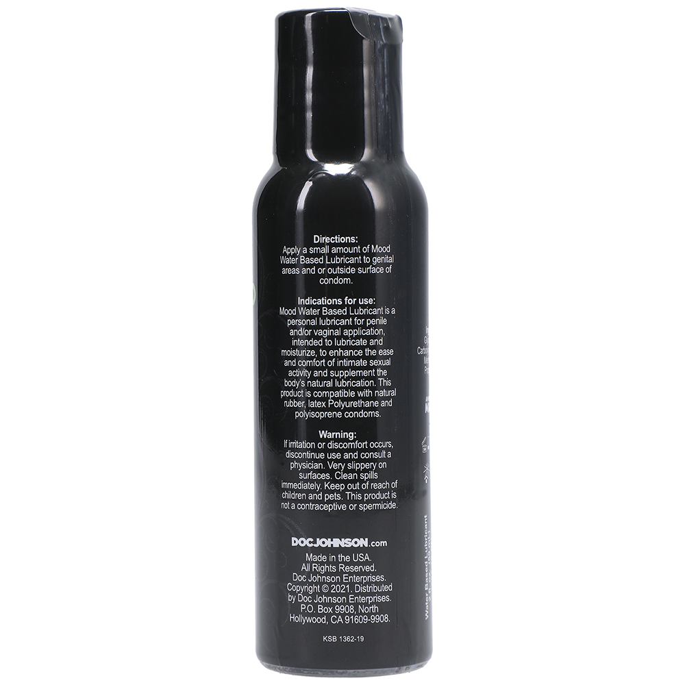 Mood Lube Water-based 2 oz. Clear 2 Mood Lube Water-based 2 oz. Clear - Image 2