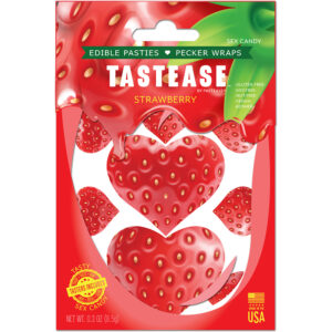 Tastease Edible Strawberry Pasties & Pecker Wraps