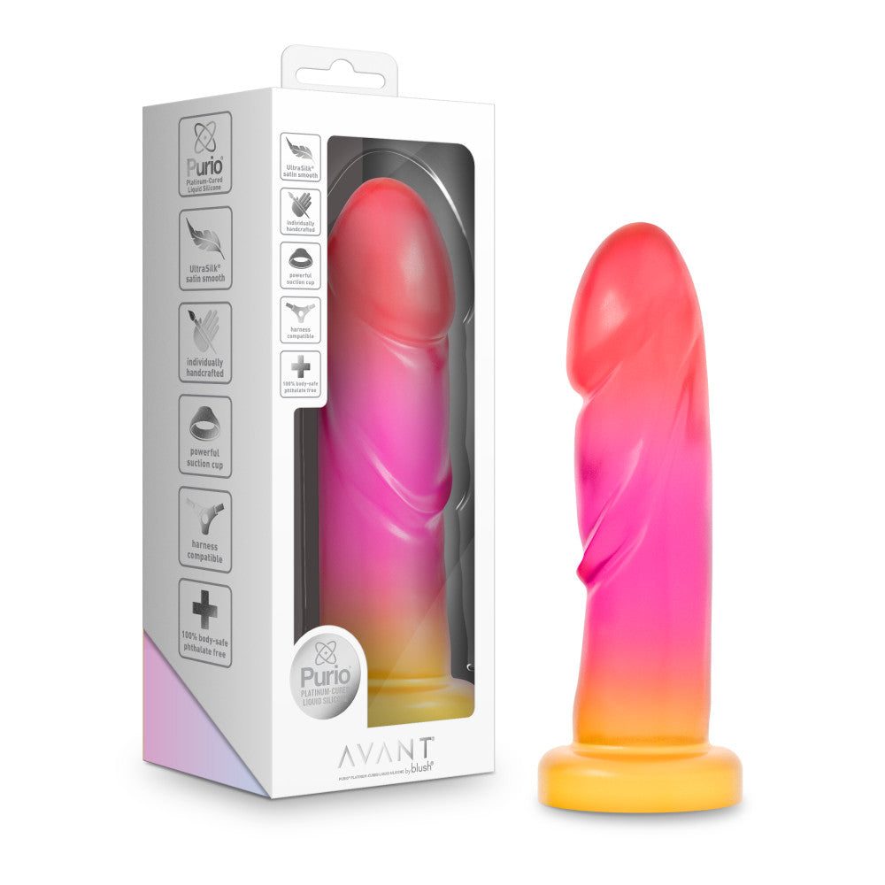 Avant Handcrafted Artisan Dildo Sunburst 1 Avant Handcrafted Artisan Dildo Sunburst