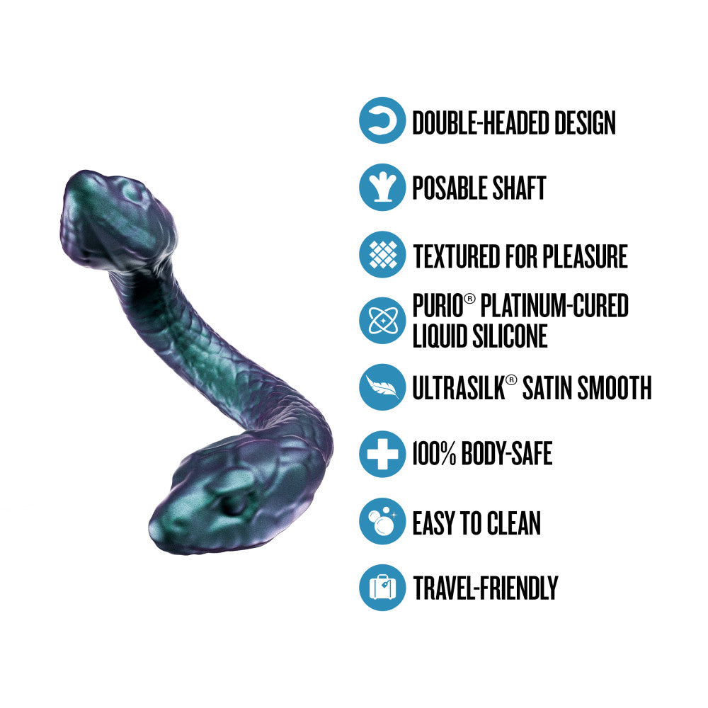 Temptasia Twin Python Silicone Double-Ended Dildo 2 Temptasia Twin Python Silicone Double-Ended Dildo - Image 2