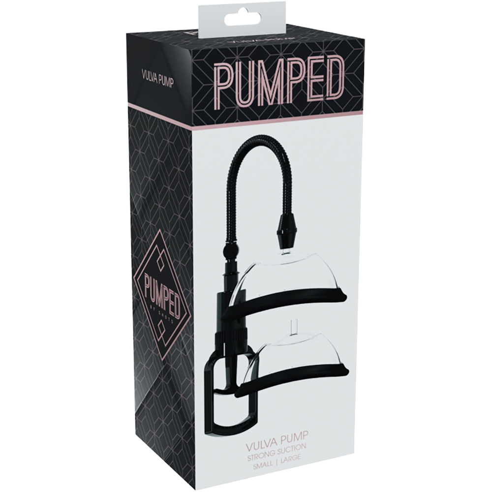 Pumped Manual Vagina Pump Black 1 Pumped Manual Vagina Pump Black
