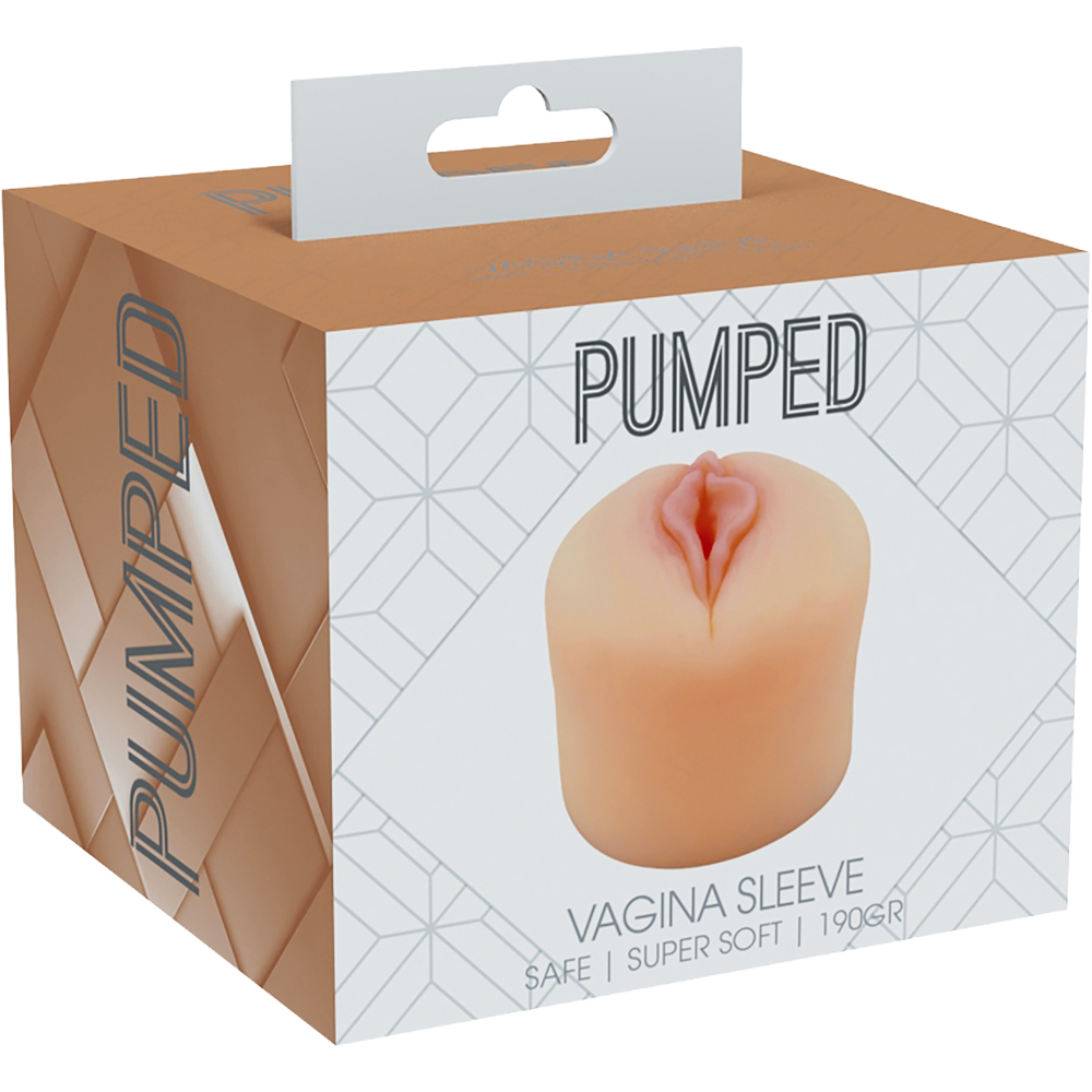 Pumped Vagina Pump Sleeve 190 gr Flesh 1 Pumped Vagina Pump Sleeve 190 gr Flesh