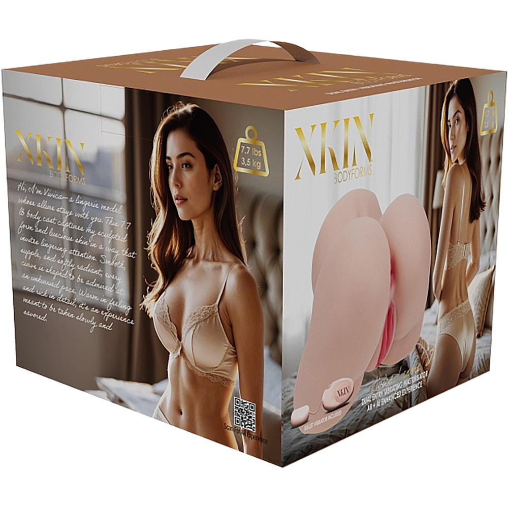 Xkin Vivica Lenore Bodyforms Masturbator 7.7 lbs Flesh 1 Xkin Vivica Lenore Bodyforms Masturbator 7.7 lbs Flesh