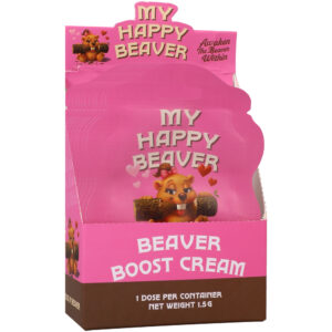 Wood In Beaver Beaver Boost Cream For Her 1.5g 12pk Display