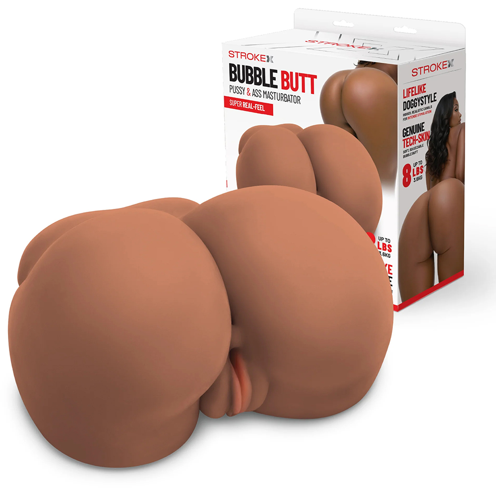 Stroke-X Bubble Butt Brown 1 Stroke-X Bubble Butt Brown