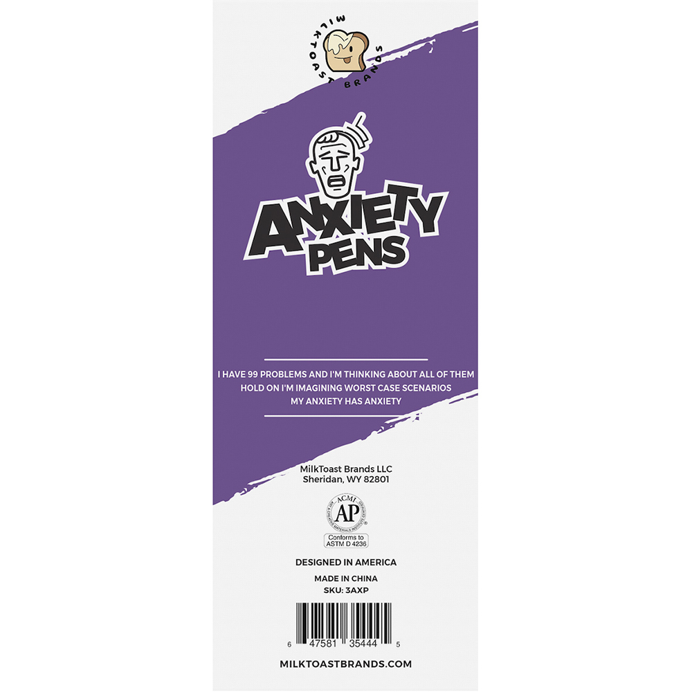 Anxiety Pens 3pk 2 Anxiety Pens 3pk - Image 2