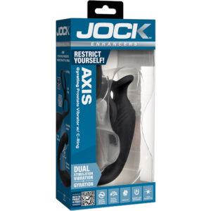 Jock Enhancers Axis Gyrating Prostate Vibrator With C-Ring
