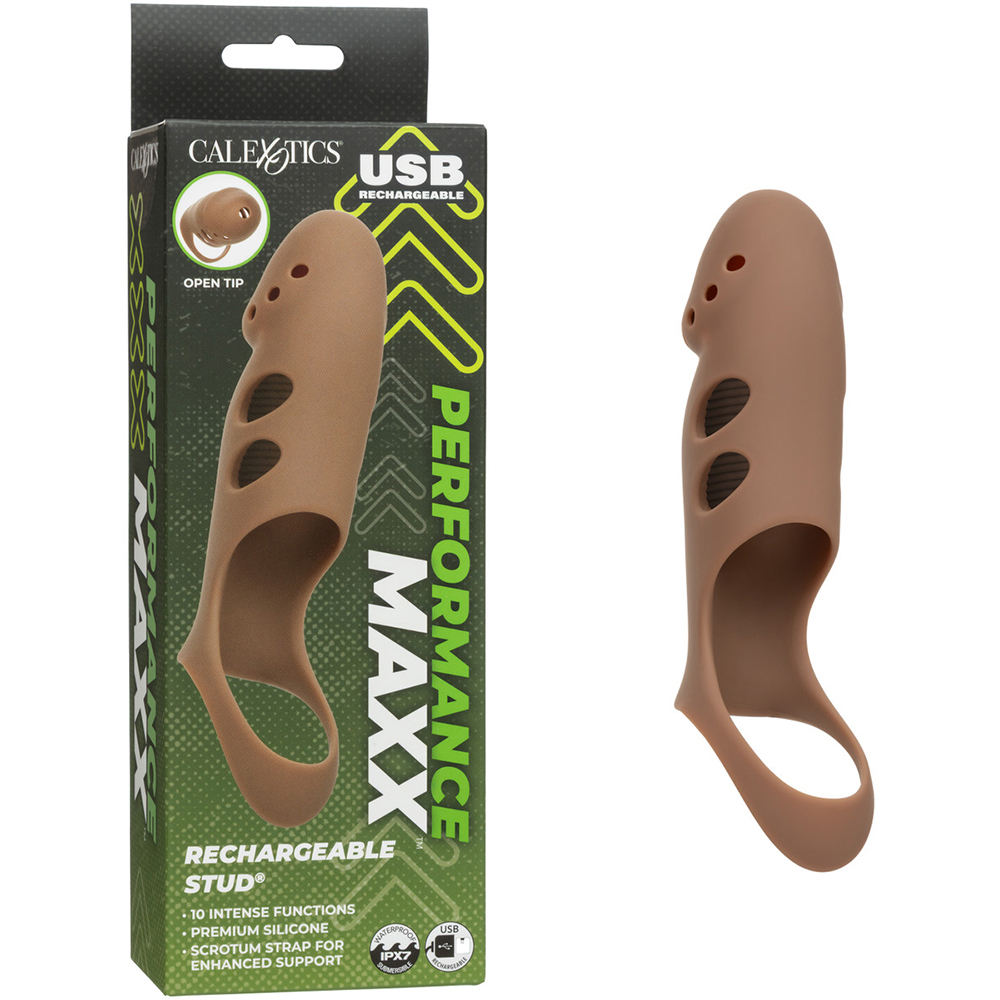 Performance Maxx Rechargeable Stud Brown 1 Performance Maxx Rechargeable Stud Brown