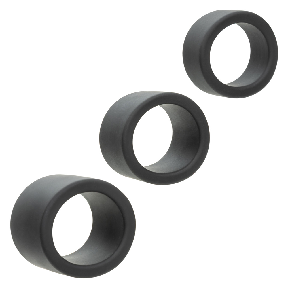 Alpha Liquid Silicone 3 Ring Stamina Set 2 Alpha Liquid Silicone 3 Ring Stamina Set - Image 2