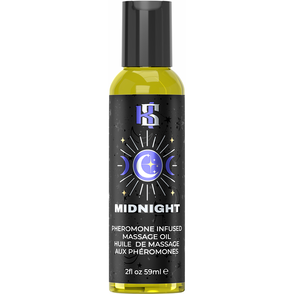 Celestial Collection Midnight Pheromone Massage Oil 2 oz. 1 Celestial Collection Midnight Pheromone Massage Oil 2 oz.