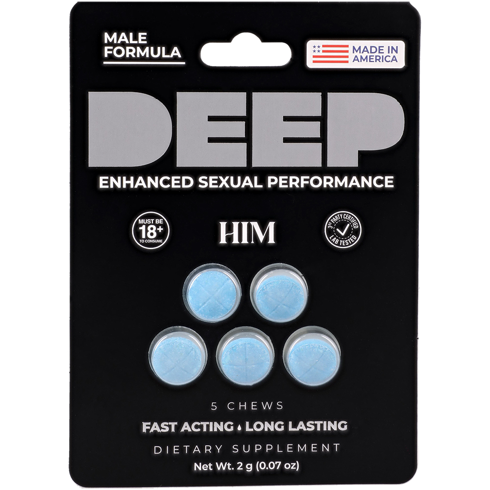 Deep His Chews 5ct 6pk Display 2 Deep His Chews 5ct 6pk Display - Image 2