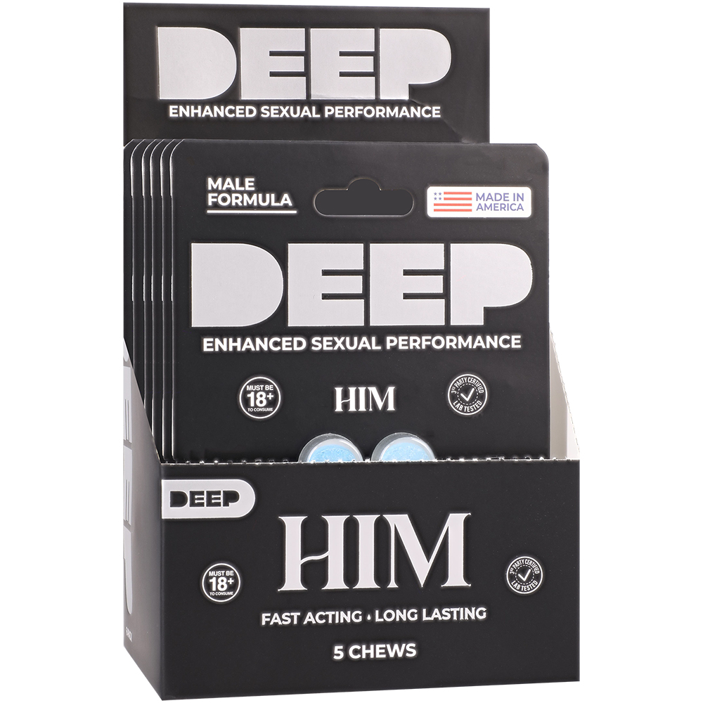 Deep His Chews 5ct 6pk Display 1 Deep His Chews 5ct 6pk Display