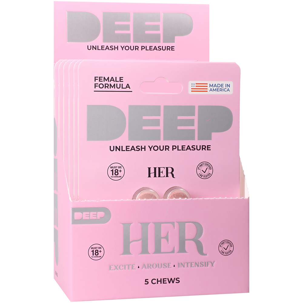 Deep Her Chews 5ct 6pk Display 1 Deep Her Chews 5ct 6pk Display