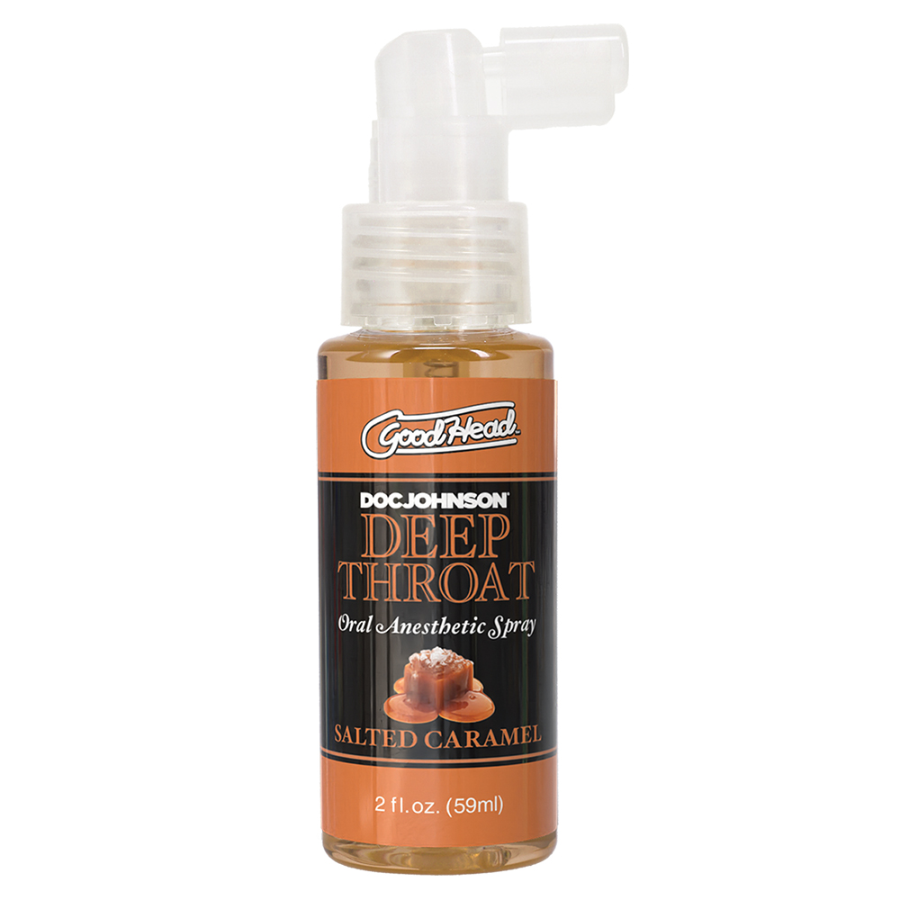 Goodhead Deep Throat Spray Salted Caramel 2 oz. 2 Goodhead Deep Throat Spray Salted Caramel 2 oz. - Image 2