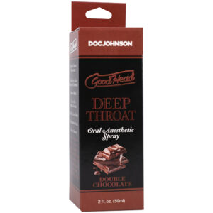 Goodhead Deep Throat Spray Double Chocolate 2 oz.