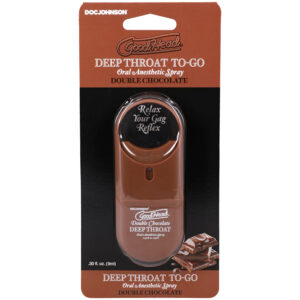 Goodhead Deep Throat Spray To-Go Double Chocolate .30 oz.