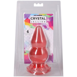 Crystal Jellies Curved Anal Trainer Set Pink