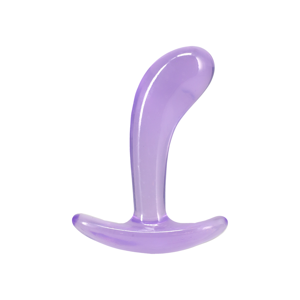 Crystal Jellies Double Pop Plug 6 Inch Purple 3 Crystal Jellies Double Pop Plug 6 Inch Purple - Image 3