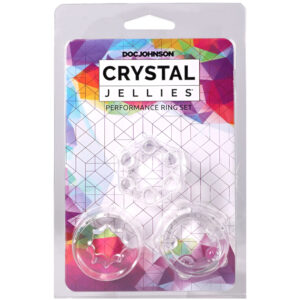 Crystal Jellies Performance Ring Set Clear