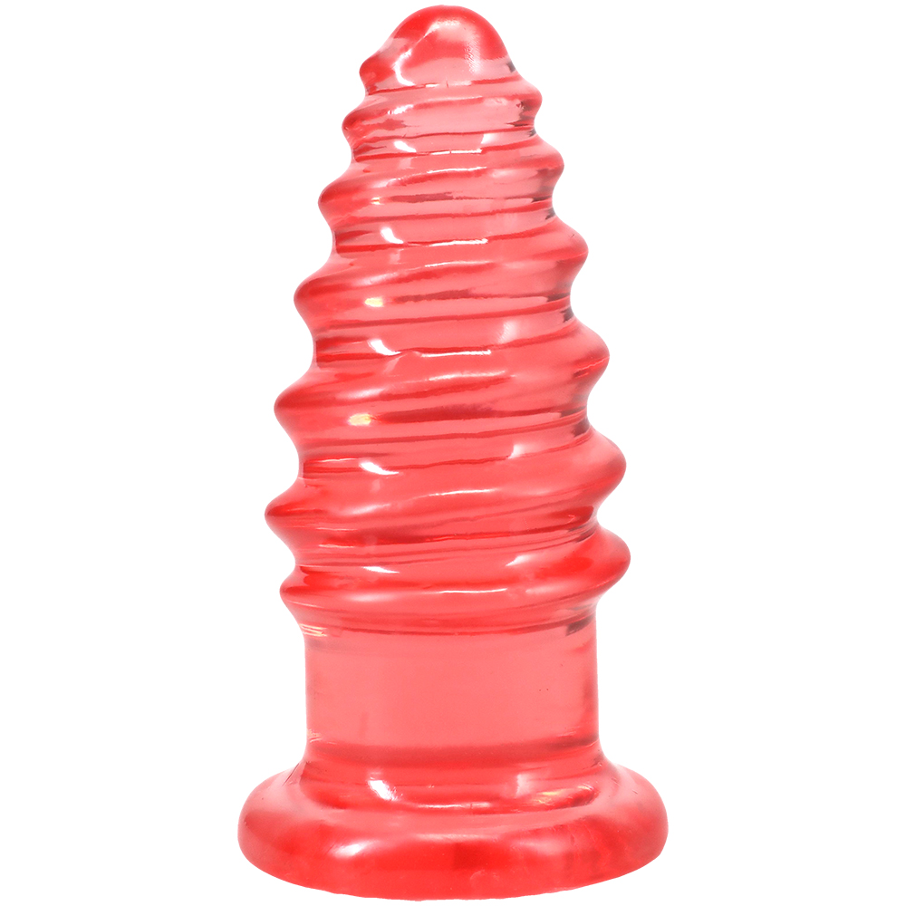 Crystal Jellies Anal Twist 5 Inch Pink 2 Crystal Jellies Anal Twist 5 Inch Pink - Image 2