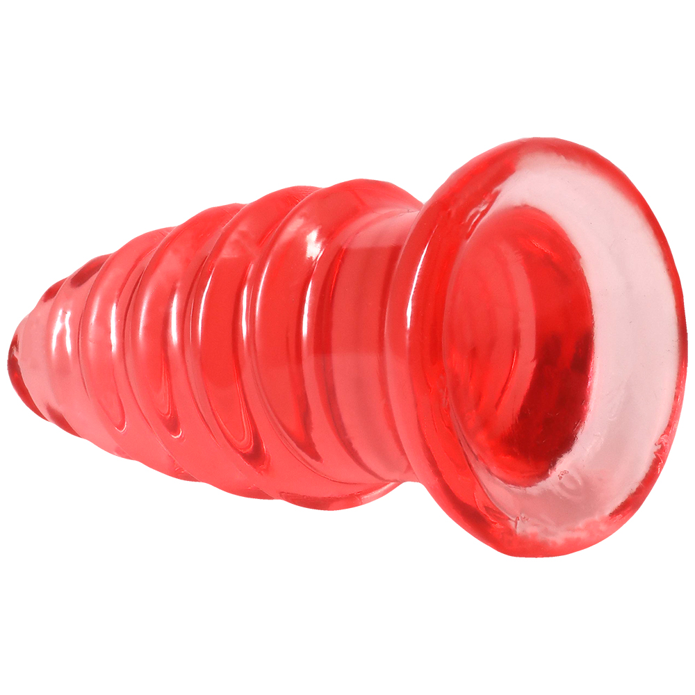 Crystal Jellies Anal Twist 5 Inch Pink 3 Crystal Jellies Anal Twist 5 Inch Pink - Image 3