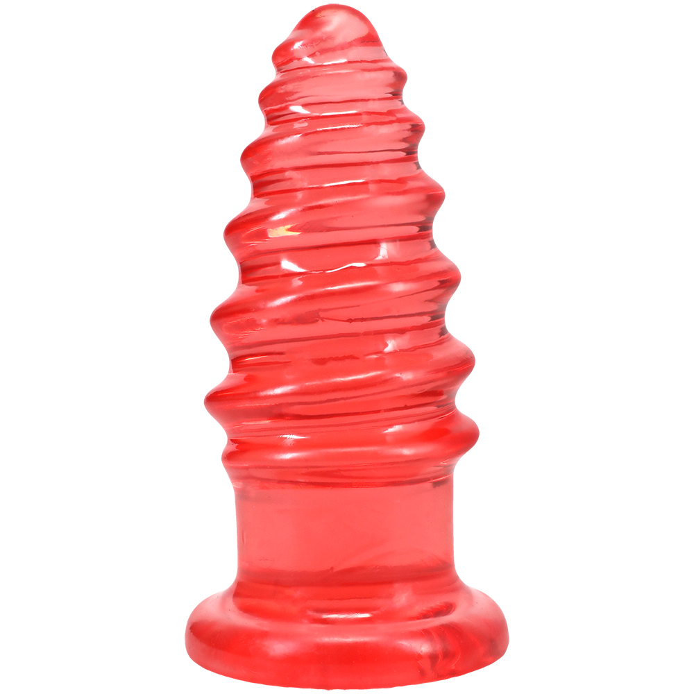 Crystal Jellies Anal Twist 7 Inch Pink 2 Crystal Jellies Anal Twist 7 Inch Pink - Image 2