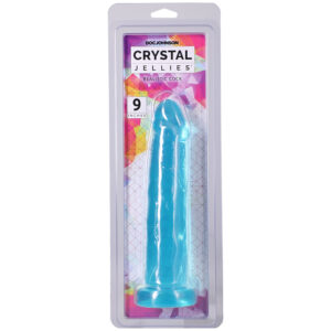 Crystal Jellies Realistic Cock 9 Inch Teal
