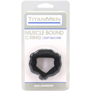 Titanmen Muscle Bound Cock Ring 32mm Black