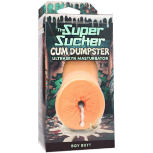 The Super Sucker Cum Dumpster Boy Butt Ultraskyn Masturbator Vanilla