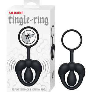 Silicone Tingle Ring Black